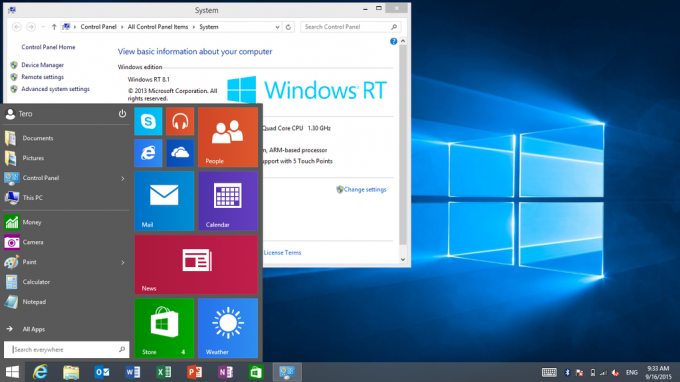 اصلی کلید Microsoft Windows 8.1 نرم افزار حرفه ای 100٪ فعال سازی آنلاین