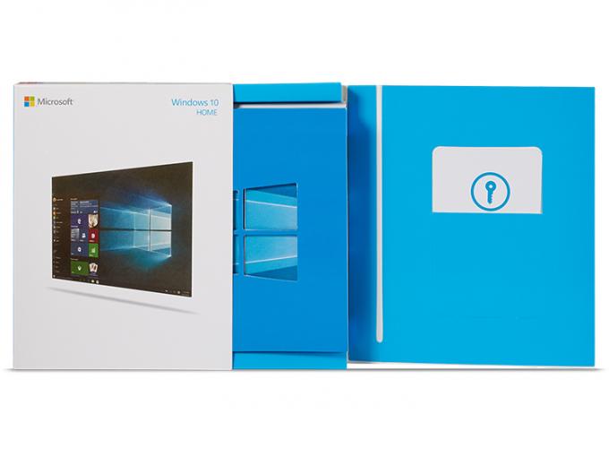 جعبه خرده فروشی خانگی ویندوز 10 با کیفیت بالا و دارای مجوز USB FPP دارای مجوز کد دارای نرم افزار سیستم عامل 10 رایانه ای است