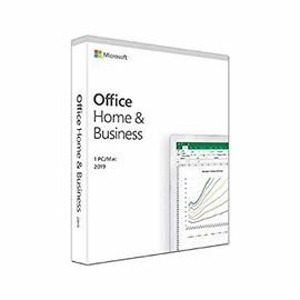 32/64 Bit Microsoft Office 2019 Home And Business Retail Box Package PKC No DVD For PC / Mac